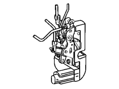 2004 Dodge Caravan Door Lock Actuator - 4894516AA