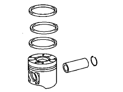 2004 Dodge Sprinter 3500 Piston - 5117317AA