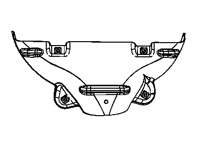 2014 Dodge Avenger Exhaust Heat Shield - 5047238AA