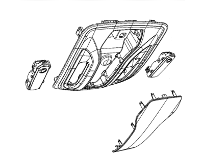 Chrysler Pacifica Dome Light - 6EY71PD2AC