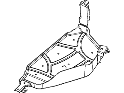 Mopar 68149785AB SKIDPLATE-Fuel Tank