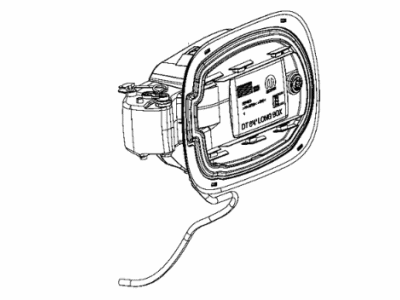 Mopar 52029877AA Housing-Fuel Filler