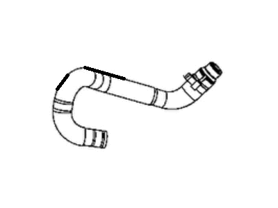 Mopar 68491224AA Hose-Radiator Inlet