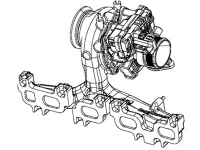 Jeep Compass Turbocharger - 68446425AA