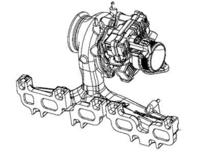 Jeep Compass Turbocharger - 68424289AA