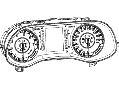 Chrysler Instrument Cluster - 68243151AA