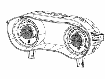 Dodge Challenger Speedometer - 68412339AC