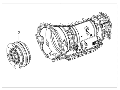 2021 Jeep Grand Cherokee Torque Converter - 68284273AD