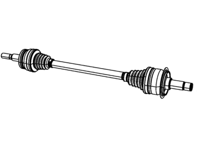 Dodge Charger Axle Shaft - 53010849AB