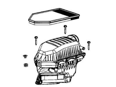 Chrysler 300 Air Filter Box - 52030463AA