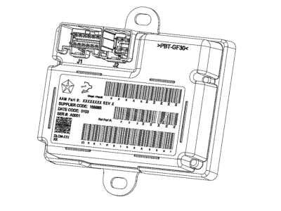 Mopar 68383660AC Module-Transfer Case Control