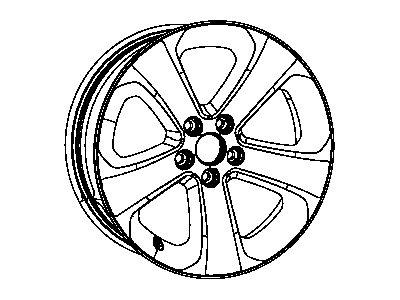 2014 Dodge Challenger Spare Wheel - 1LS64SZ0AB