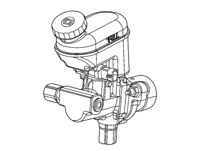 Mopar V1107973AA Brake Master Cylinder