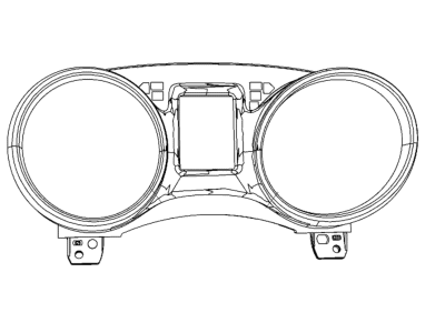 Dodge Journey Speedometer - 68310781AB