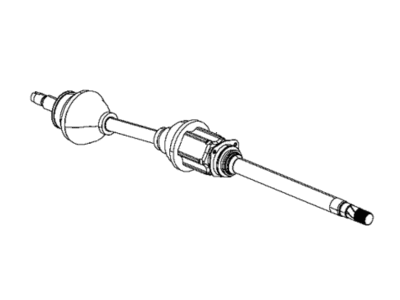 2019 Jeep Compass Axle Shaft - 68287867AB