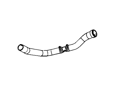 Mopar 5058446AF Hose-Radiator Inlet