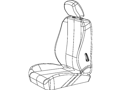 2020 Dodge Grand Caravan Seat Cushion - 68102109AA