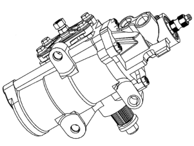 2013 Ram 3500 Rack And Pinion - R5154350AB