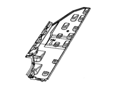 Mopar 68424886AB Shield-Floor Pan