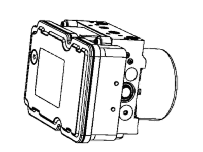 Jeep Cherokee ABS Control Module - 68472369AA