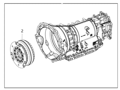 2017 Dodge Challenger Torque Converter - R8283311AA