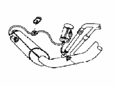 Chrysler Voyager Oxygen Sensor - 4686932AB