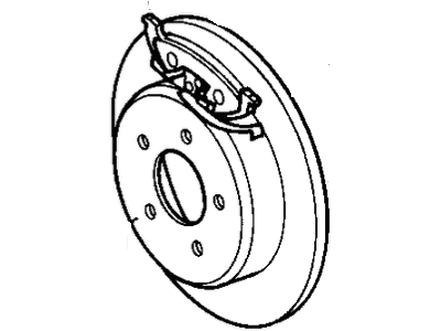 Chrysler Town & Country Brake Disc - 2AMV1023AB