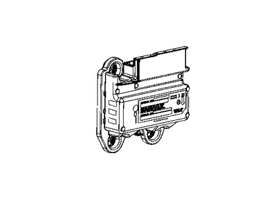 Mopar 68421924AA OCCUPANT Restraint Module