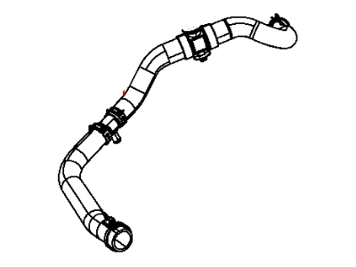 Mopar 5058446AH Hose-Radiator Inlet