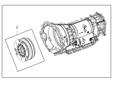 2016 Ram 1500 Torque Converter - 68283312AA