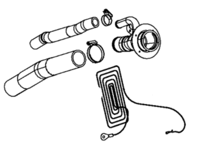 Mopar 68321574AB Tube-Fuel Filler