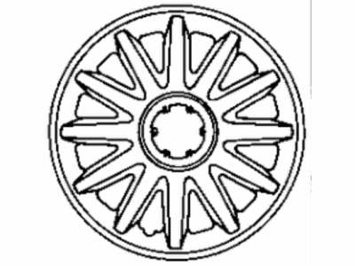 Mopar 4626797 Cover-Wheel