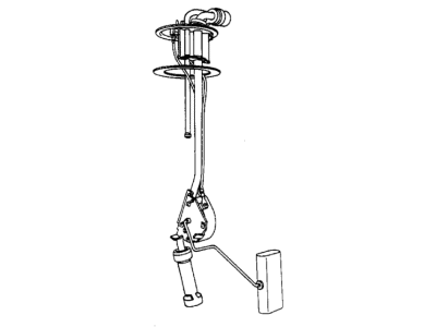 1994 Chrysler LeBaron Fuel Level Sensor - 4723105