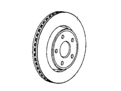 Dodge Brake Disc - 4755577AA