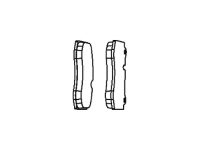 Dodge Durango Brake Pad - 68507583AB