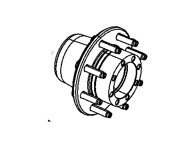 Ram Wheel Stud - 68088321AA