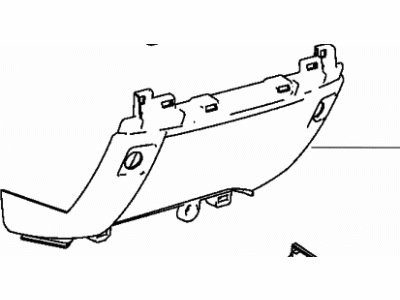 Mopar 68154462AB End Cap-Instrument Panel