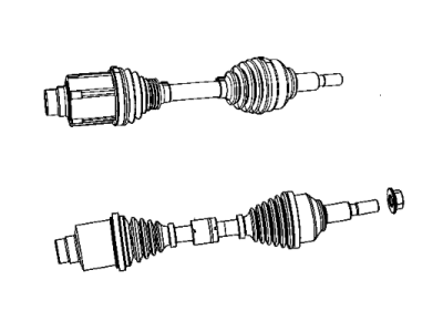 Dodge Journey Intermediate Shaft - R5273546AF