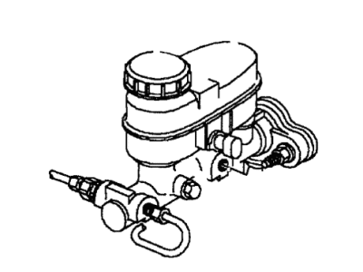 Dodge Stratus Brake Master Cylinder - V1104194AA