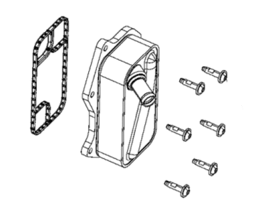 Mopar 5048312AA Cooler-Engine Oil