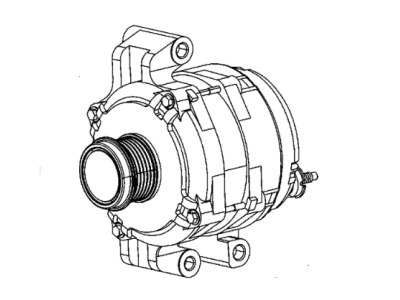 2016 Dodge Dart Alternator - R6029580AB
