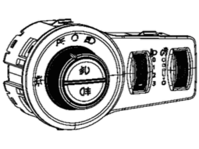 Mopar 68156030AA Switch-HEADLAMP LEVELING