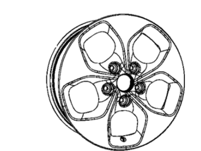 2020 Chrysler Voyager Spare Wheel - 5RJ40LS1AA