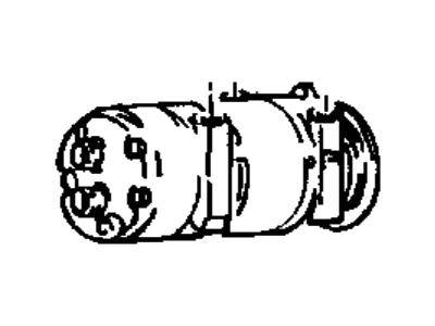 2001 Jeep Cherokee A/C Compressor - 55037214AF