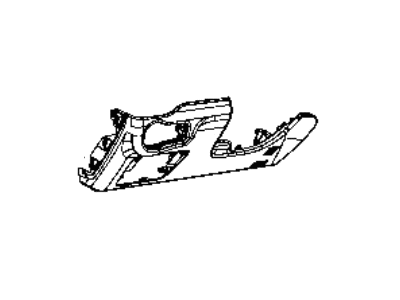 Mopar 5YP05LC5AD Cover-Steering Column Opening