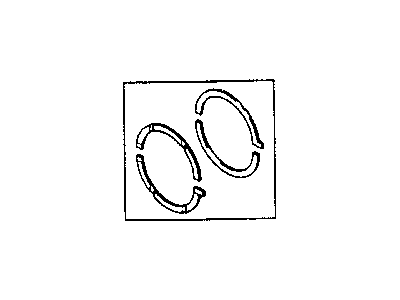 Chrysler Imperial Crankshaft Thrust Washer Set - MD116890