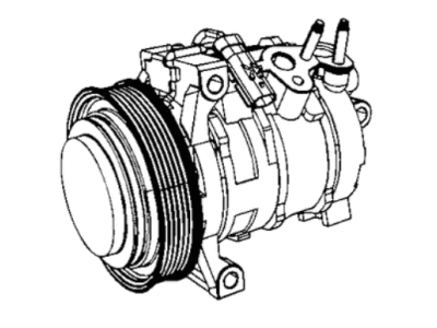 2020 Jeep Wrangler A/C Compressor - 68289891AB