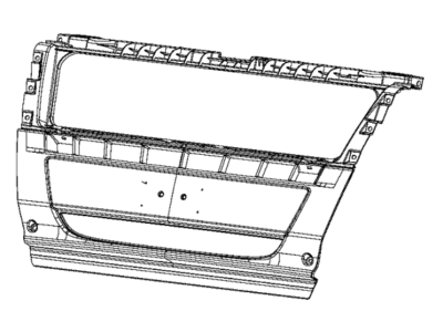 Ram ProMaster 3500 Bumper - 6ZH38JXWAA