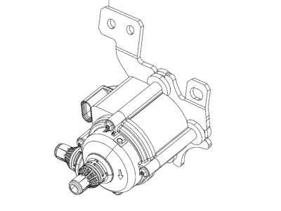 Jeep Compass Water Pump - 68366456AA