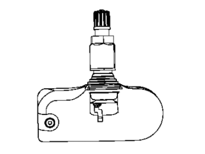 Chrysler 300 TPMS Sensor - 68406533AA